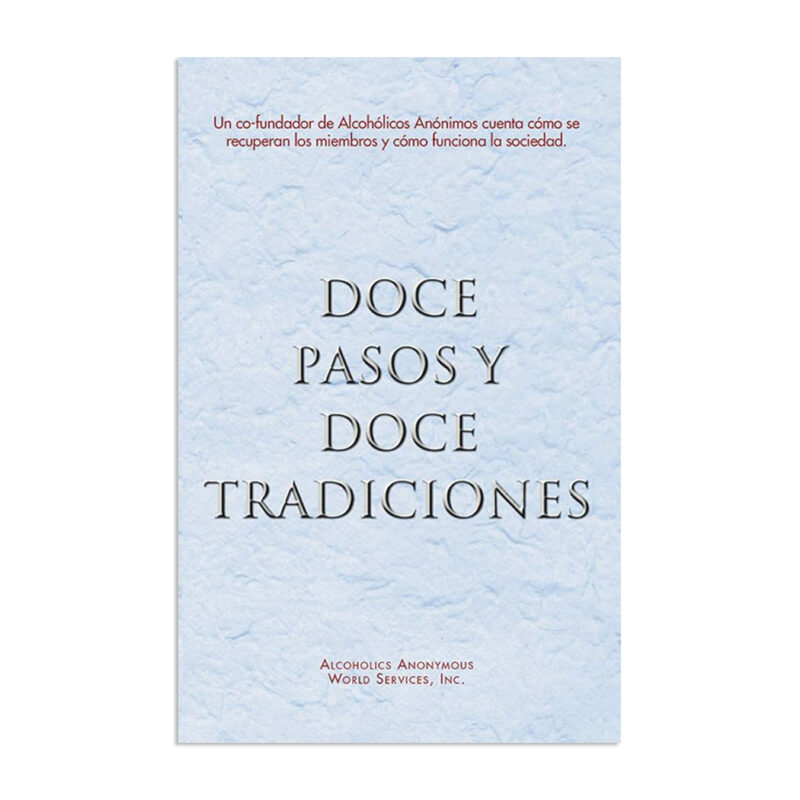 12 steps 12 traditions book spanish
