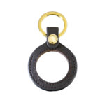 Leather Key Ring FOB Coin Holder
