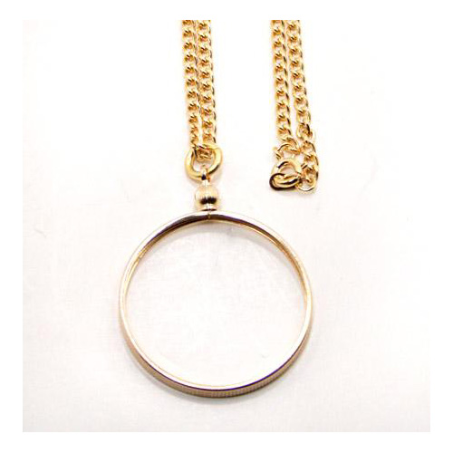 Medallion Holder & Chain Necklace