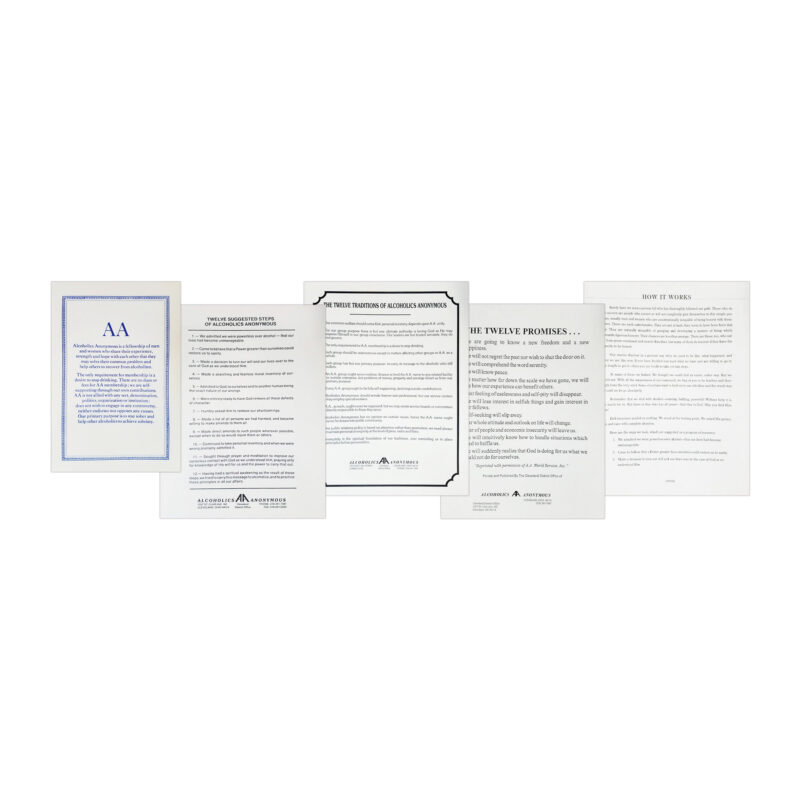Laminated Readings (Set of 5)