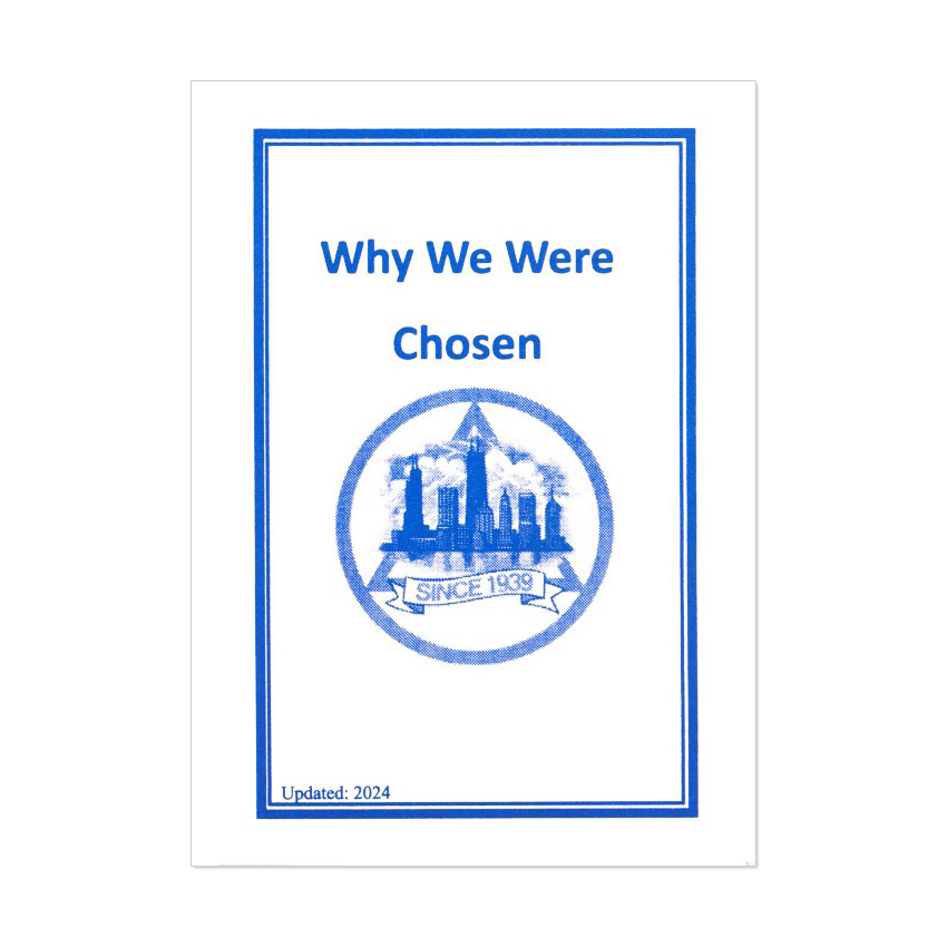 Why We Were Chosen