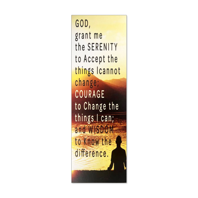 Serenity Prayer Bookmark