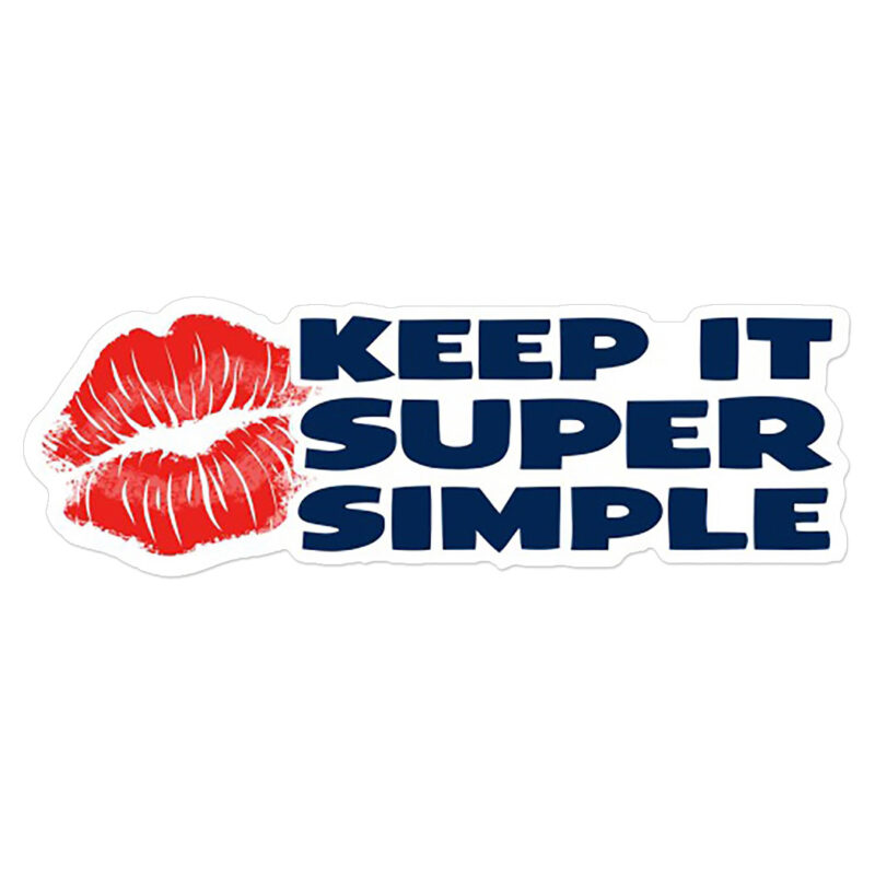 K.I.S.S. Bumper Sticker