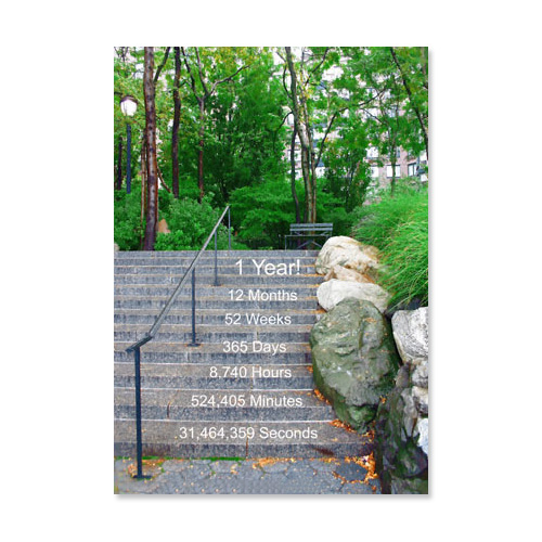 Stepping Towards Wholeness Anniversary Card