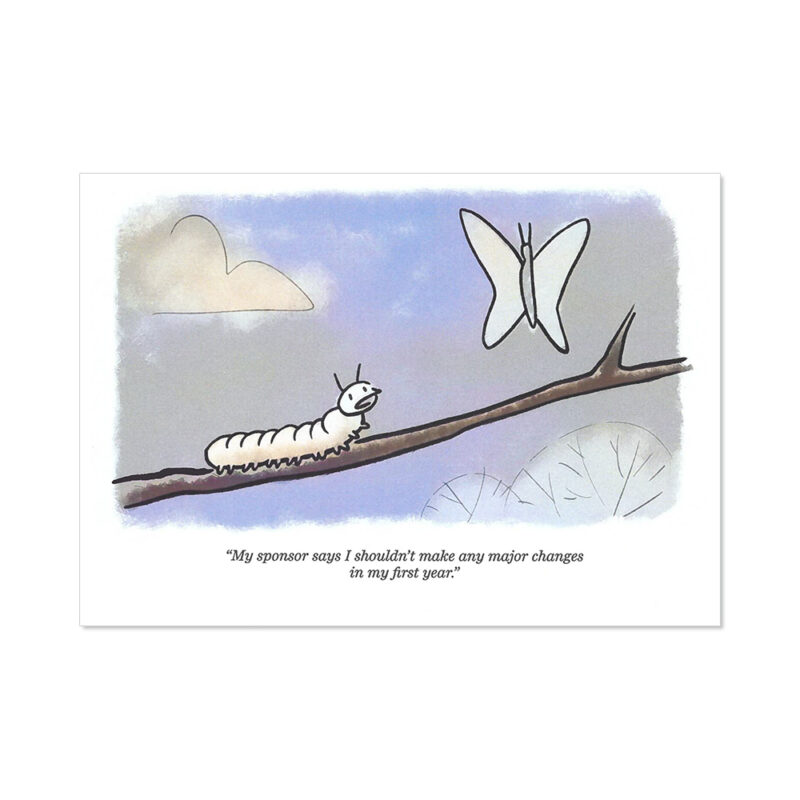 No Major Changes Anniversary Card