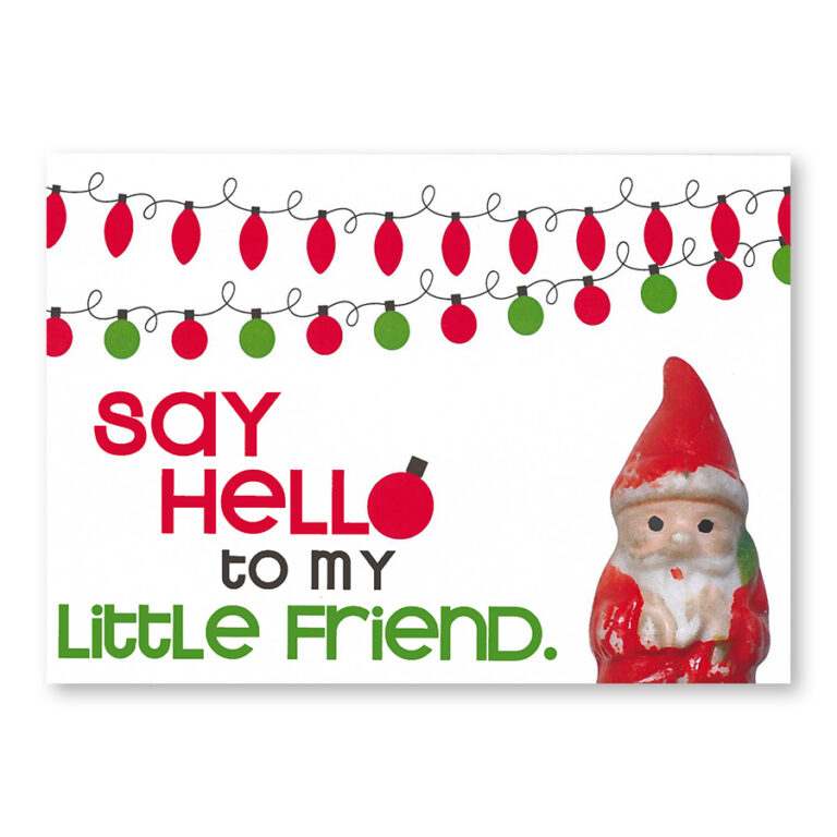 Say Hello to My Little Friend Card