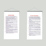 12 Steps & 12 Traditions Window Shades in Spanish